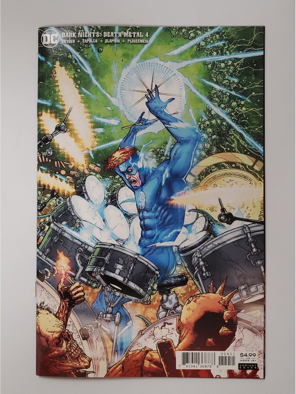 DARK NIGHTS DEATH METAL #4 1:25 DOUG MAHNKE VARIANT DC COMICS NEW